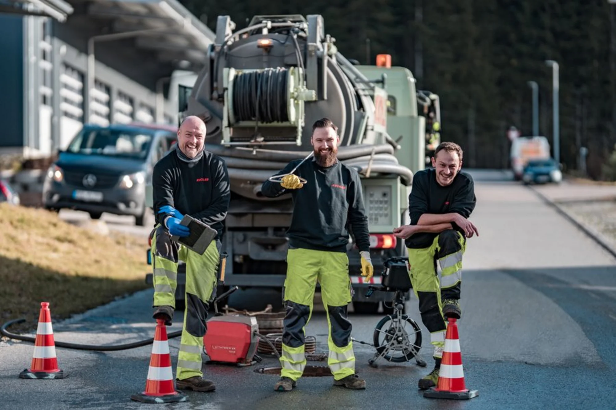Leistungen für Kanalreinigung und Rohrreinigung in Niederwinkling